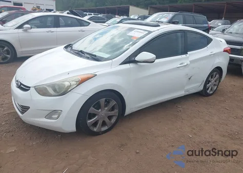 2011 Hyundai Elantra Limited from USA, damaged, VIN 5NPDH4AE3BH039599